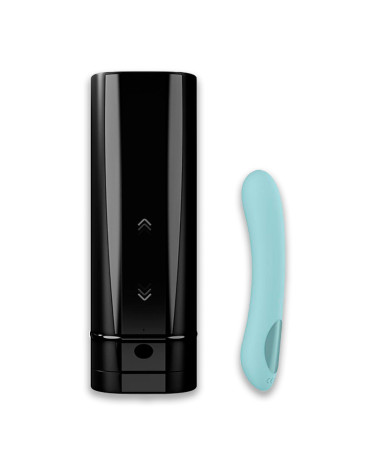 Masturbator Kiiroo Onyx+ and Pearl 2+ Couple Set Turquoise