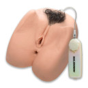 Мастурбатор Doc Johnson Sasha Grey ULTRASKYN Deep Penetration Vibrating Pussy & Ass