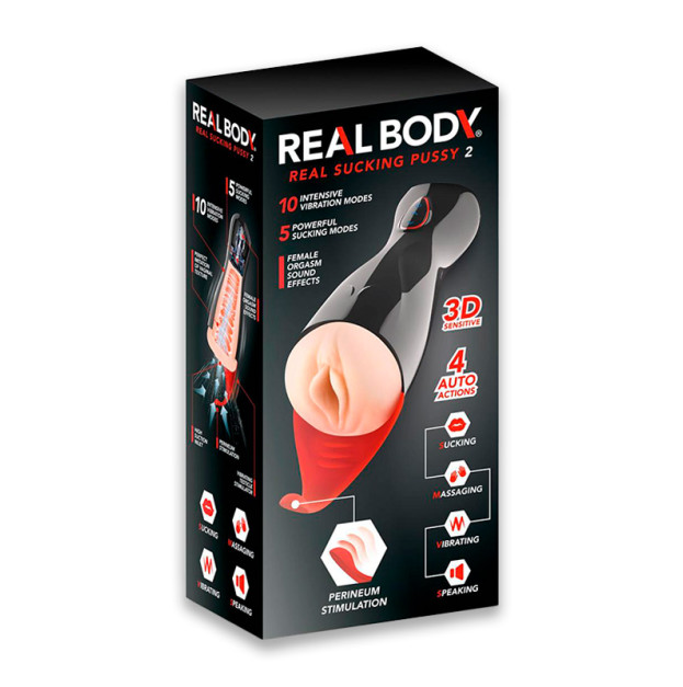 Мастурбатор Real Body Real Sucking Pussy 2