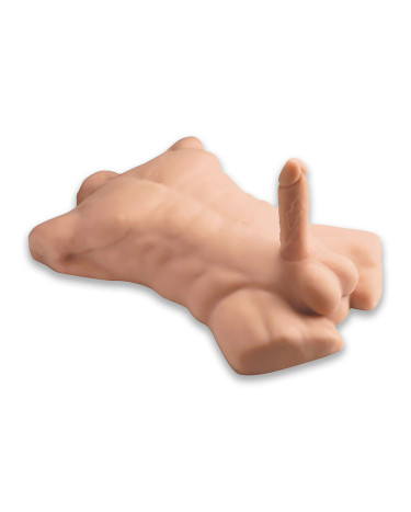 Торс з фалоімітатором на присосці SilexD Apollo L Male Torso