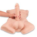 Торс с фаллоимитатором на присоске SilexD Apollo L Male Torso