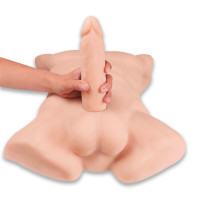 Торс з фалоімітатором на присосці SilexD Apollo L Male Torso
