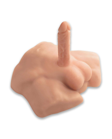 Півторс з фалоімітатором на присосці SilexD Apollo S Male Torso