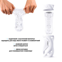 Мастурбатор Dorcel Deep Blow White