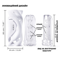 Мастурбатор Dorcel Deep Blow White