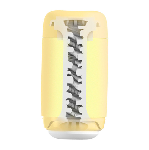 Мастурбатор Tenga Puffy Custard Yellow