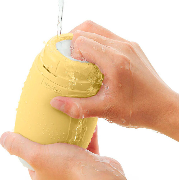 Мастурбатор Tenga Puffy Custard Yellow