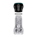 Мастурбатор зі всмоктувальною інтерактивною насадкою Kiiroo Feel Pocket Crystal