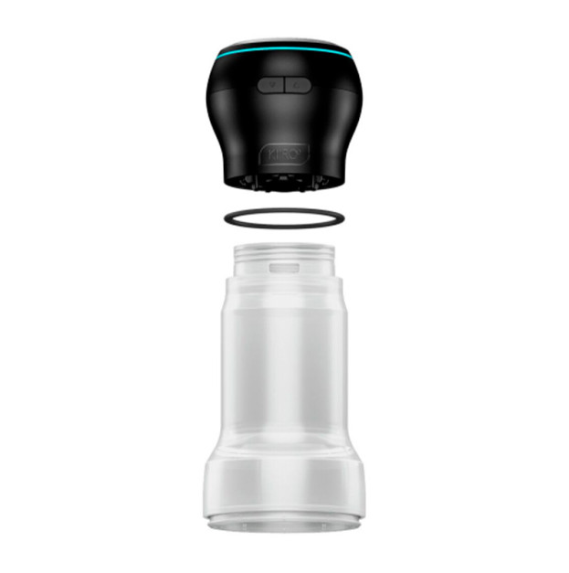 Мастурбатор зі всмоктувальною інтерактивною насадкою Kiiroo Feel Pocket Crystal