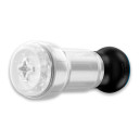 Мастурбатор зі всмоктувальною інтерактивною насадкою Kiiroo Feel Pocket Crystal