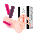 Мастурбатор-вагіна двошаровий Kokos Tattoo Vibe