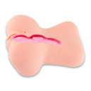 Мастурбатор-вагіна двошаровий Kokos Adarashi -1 Double Layer Doggy-Style