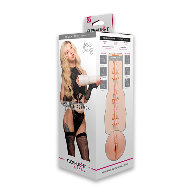 Мастурбатор Fleshlight Girls Kenzie Reeves Cream Puff