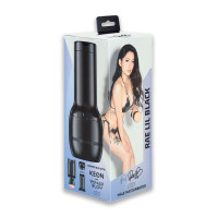 Мастурбатор Kiiroo Feel Rae Lil Black PBC сумісний з PowerBlow та Keon