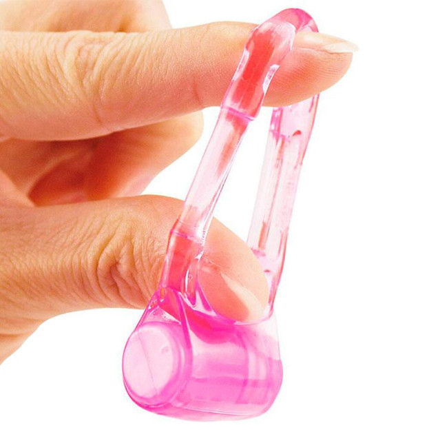 Elastic Vibrating Cock Ring Pink