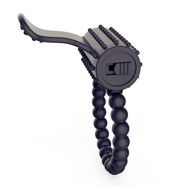 Vibrating Erection Ring Black
