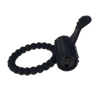 Vibrating Erection Ring Black