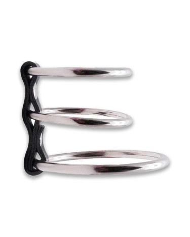 Steel Penis Clamp Lord of the Rings Silver