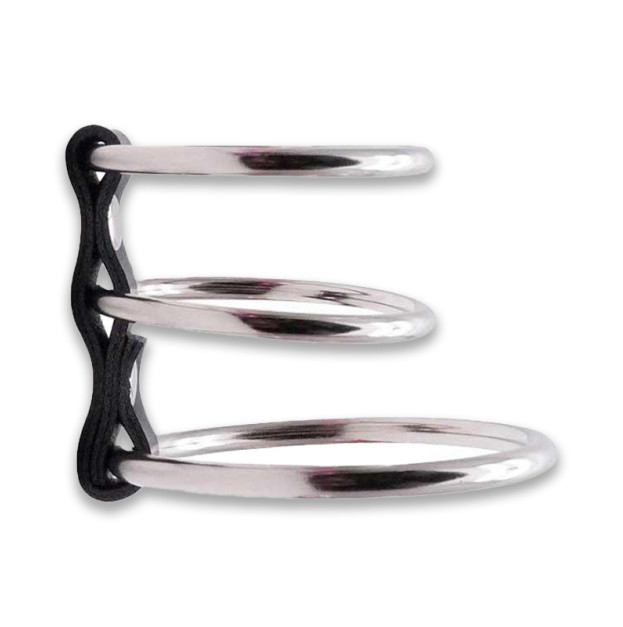 Steel Penis Clamp Lord of the Rings Silver