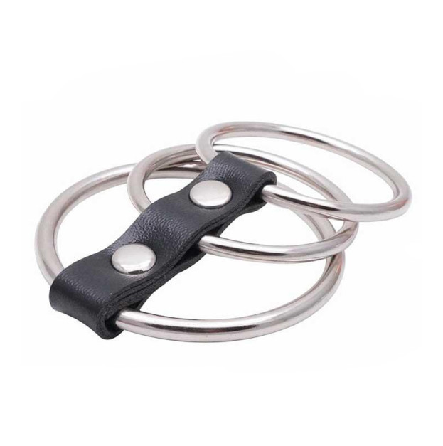 Steel Penis Clamp Lord of the Rings Silver