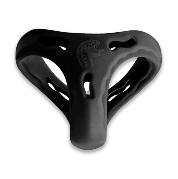 Тройное эрекционное кольцо на пенис и мошонку Love To Love Flux Ring черный
