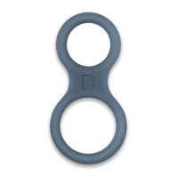 Эрекционное кольцо Boners Classic Cock&Ball Ring Grey