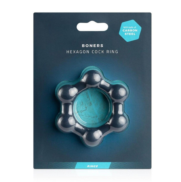 Эрекционное кольцо Boners Hexagon Cock Ring