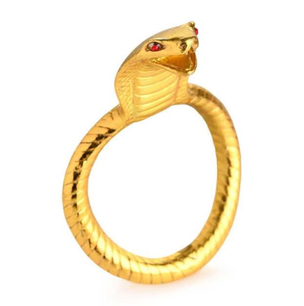 Эрекционное кольцо Master Series Cobra King Golden Cock Ring
