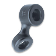 Ерекційне кільце Boners Cock Ring And Ball Stretcher Grey