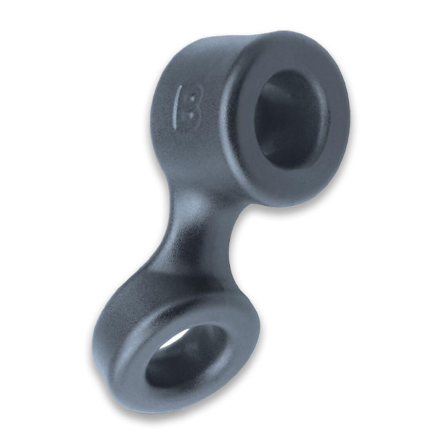 Эрекционное кольцо Boners Cock Ring And Ball Stretcher Grey