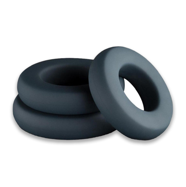 Набор эрекционных колец Boners 3-Piece Hefty Cock Ring Set