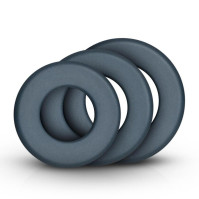Набор эрекционных колец Boners 3-Piece Hefty Cock Ring Set