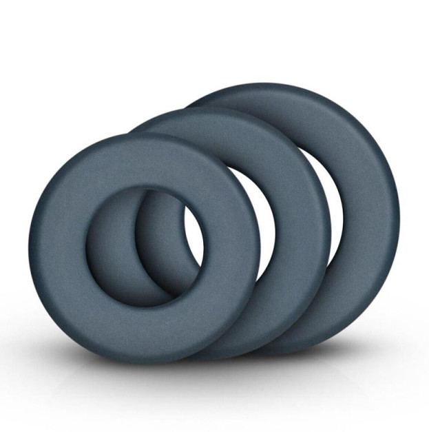 Набор эрекционных колец Boners 3-Piece Hefty Cock Ring Set