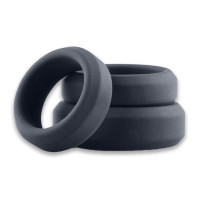 Набор эрекционных колец Boners 3 Ring kit (flat rings)