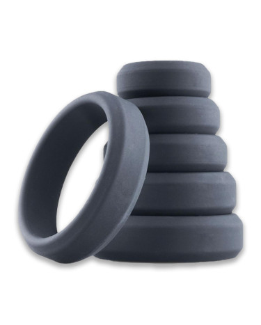 Набор эрекционных колец Boners 6-Piece Cock Ring Set