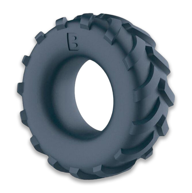 Boners Tire Cock Ring Grey