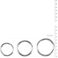 Sinner Gear Unbendable Metal Cock/Ball Ring Set