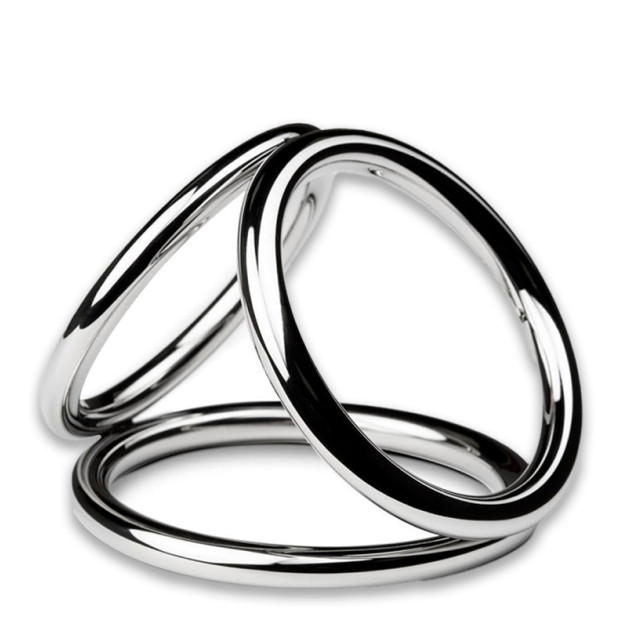Тройное эрекционное кольцо Sinner Gear Unbendable Ball Ring - Large