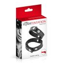 Эрекционное колечко из кожи Fetish Tentation Double Сockring