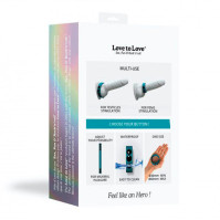 Adjustable Erection Ring Love To Love HERO RING - TEAL ME