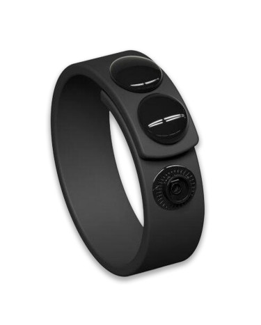 Adjustable Erection Ring Love To Love HERO RING - BLACK ONYX
