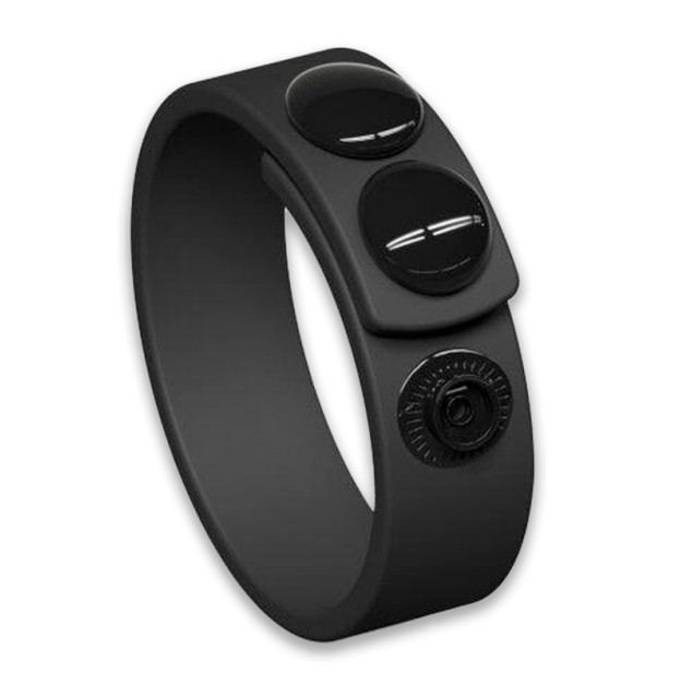 Adjustable Erection Ring Love To Love HERO RING - BLACK ONYX
