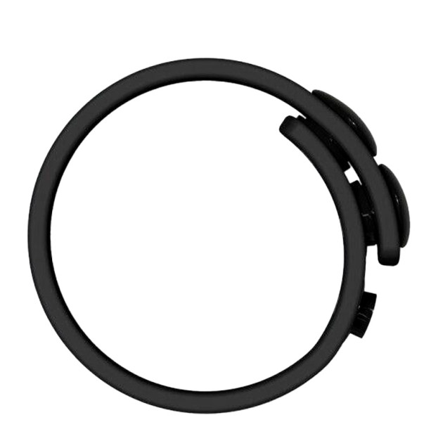Adjustable Erection Ring Love To Love HERO RING - BLACK ONYX