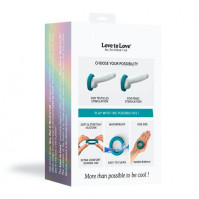 Wide Erection Ring Love To Love COOL TEAL ME