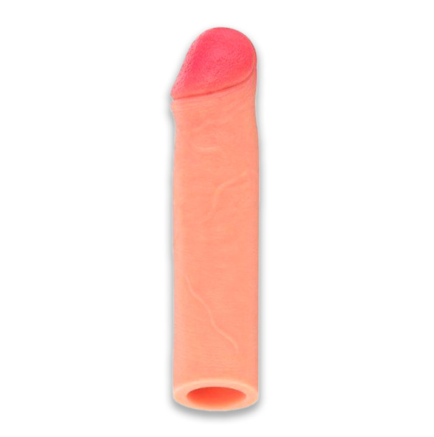 Насадка на член с открытой головкой Real Body Real Extender BEAST