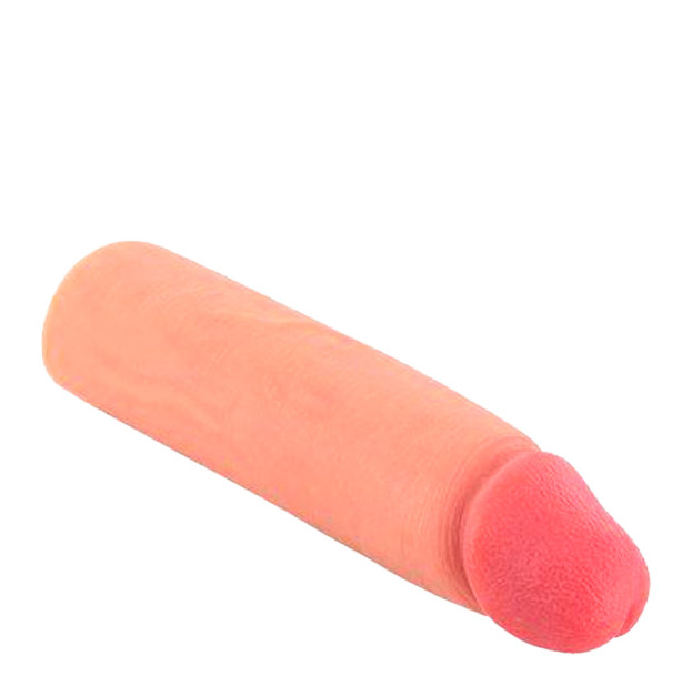 Насадка на член с открытой головкой Real Body Real Extender BEAST