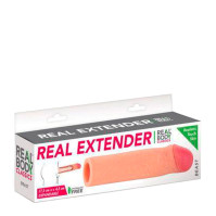 Насадка на член с открытой головкой Real Body Real Extender BEAST