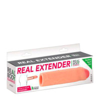 Насадка на член с закрытой головкой Real Body Real Extender BIGGY