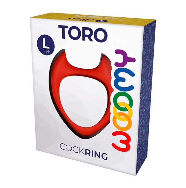 Erection Ring Wooomy Toro L Red