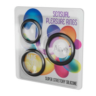 Набор эрекционных колец Alive Sensual Pleasure Rings